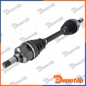 Demi-Arbre de Transmission MTM gauche pour CITROEN | NPW-CT-157, 1609610080